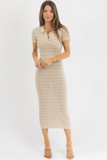 ELODIE KNIT MIDI DRESS *BACK IN STOCK*