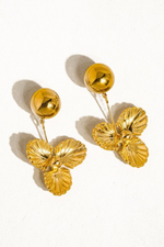 ELYSE FLORAL DROP EARRING