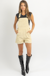EMBER IVORY CORDUROY OVERALL
