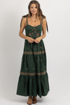 ANA EMBROIDERED MAXI DRESS