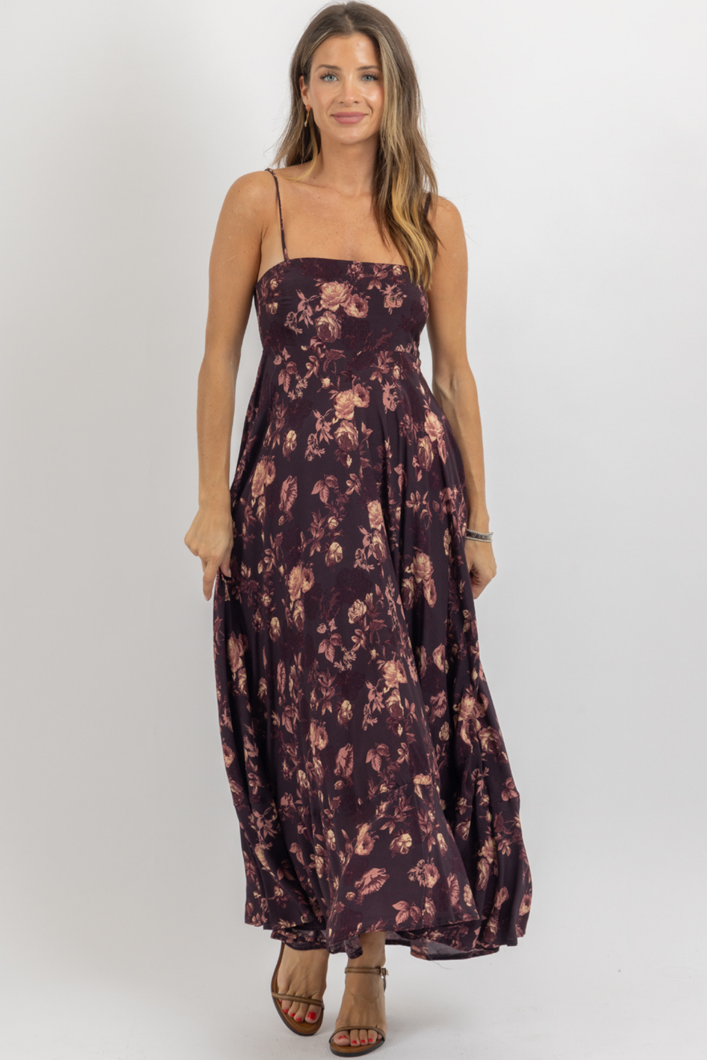 EMERY FLORAL MAXI DRESS