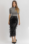 ESTERY SEQUIN SKIRT