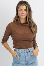 EYE CANDY BROWN SHIMMER TOP
