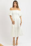 WILSON EYELET DRESS