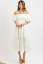 WILSON EYELET DRESS