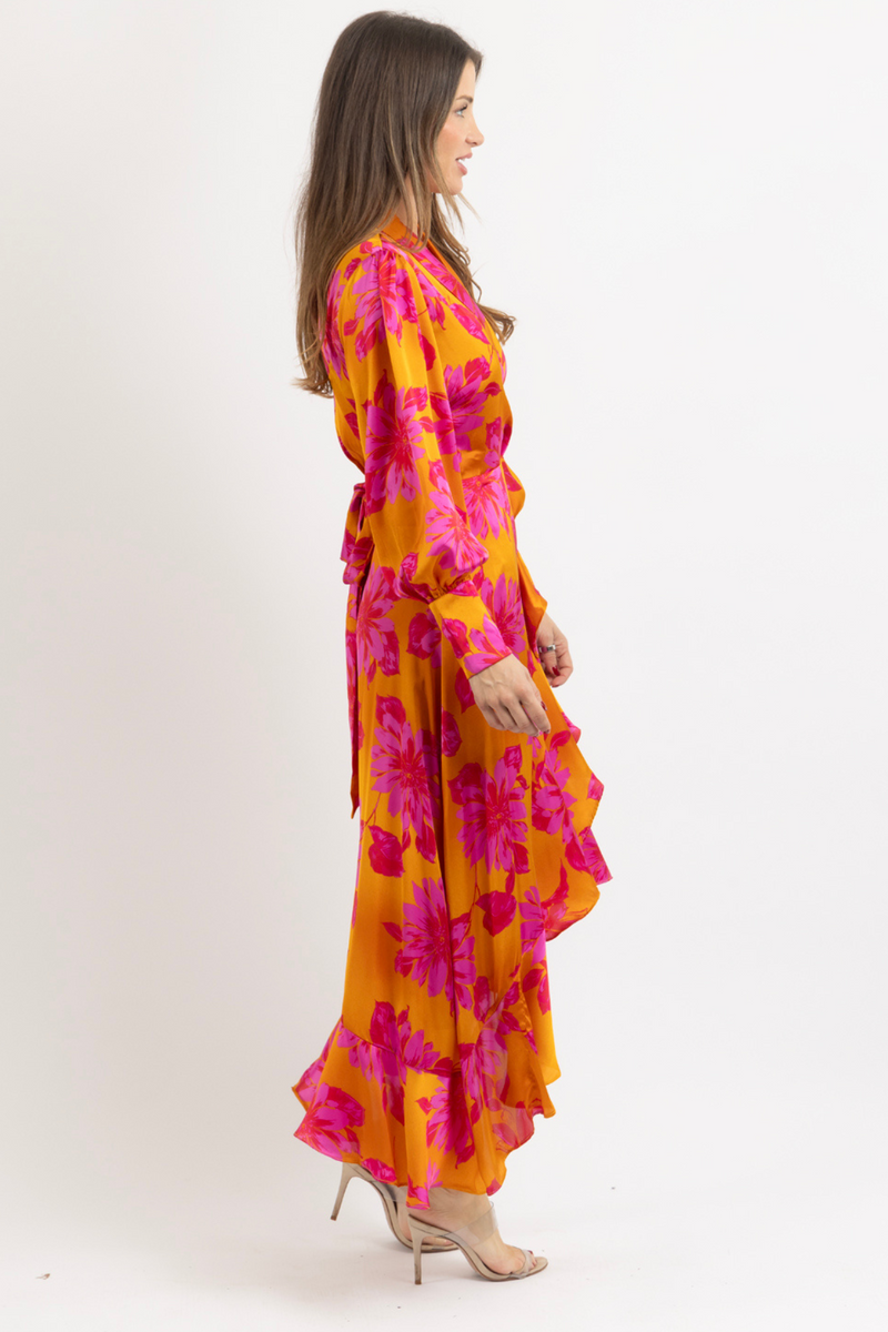 HIBISCUS MANGO MAXI DRESS