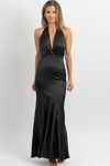 FINER THINGS PLUNGING MAXI DRESS