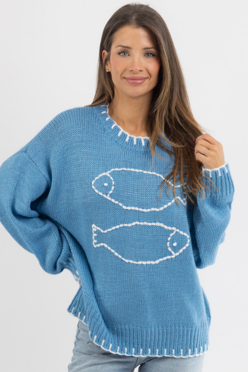 EASTPORT STITCH SWEATER