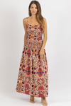 KARA SMOCK MAXI DRESS