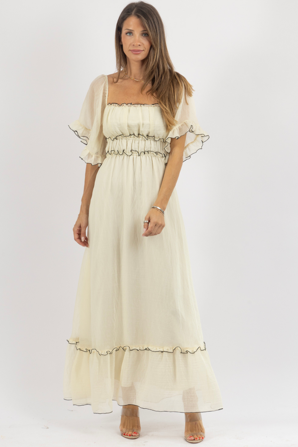 MARLOW FLUTTER DRESS