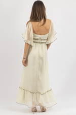 MARLOW FLUTTER DRESS