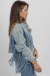 FRINGE OUT DENIM JACKET