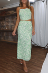 GENESIS GREEN FLEUR SKIRT SET
