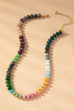 SUNSET OMBRE BEADED NECKLACE
