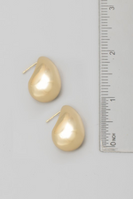 REYA ROUND GOLD EARRING