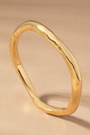 HAMMERED GOLD BANGLE BRACELET