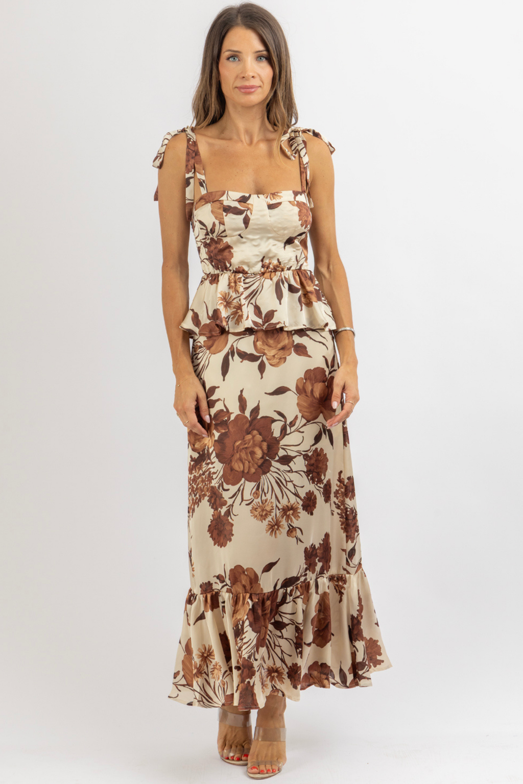 GRACIE RUFFLED DRESS