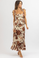 GRACIE RUFFLED DRESS