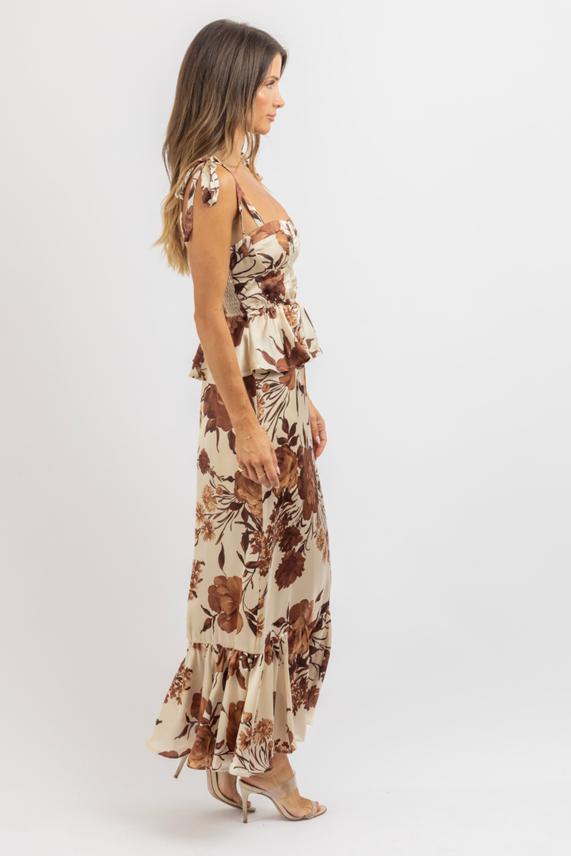 GRACIE RUFFLED DRESS