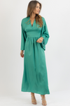 MAVEN GREEN MAXI DRESS