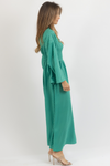 MAVEN GREEN MAXI DRESS