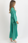 MAVEN GREEN MAXI DRESS