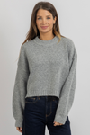CLASSIC HEATHER GREY SWEATER