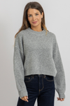 CLASSIC HEATHER GREY SWEATER