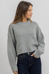 CLASSIC HEATHER GREY SWEATER