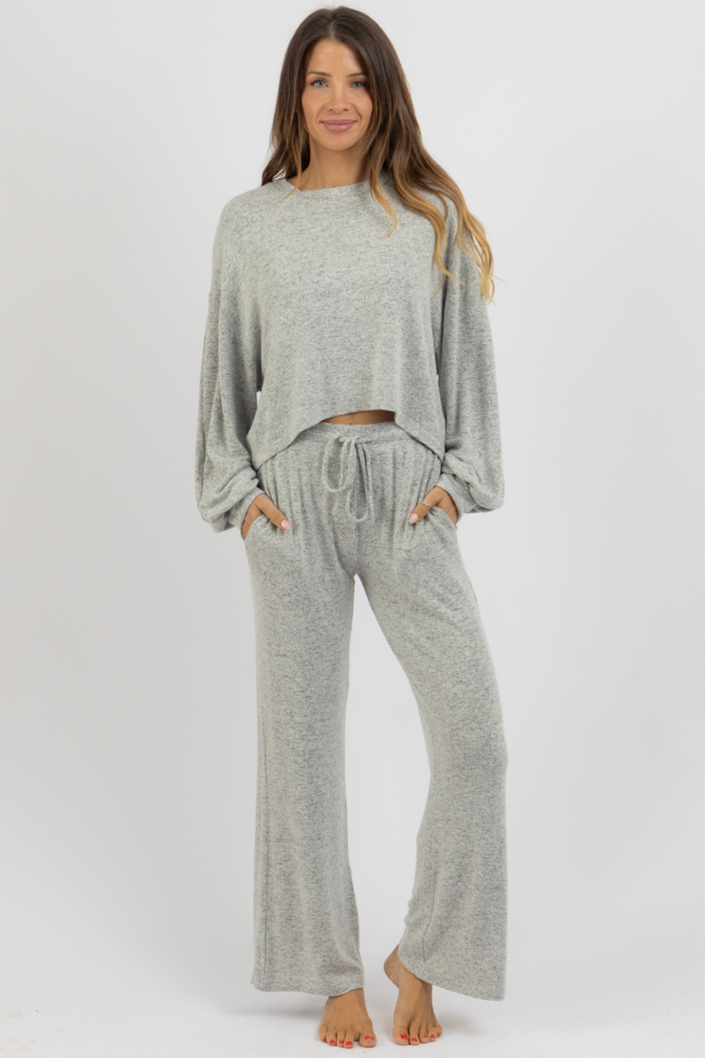 HACCI GREY PANT SET