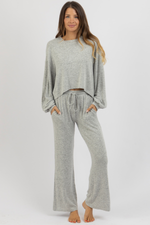 HACCI GREY PANT SET