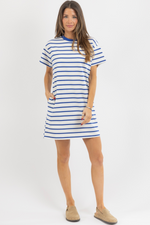 HADLEY BLUE TSHIRT DRESS