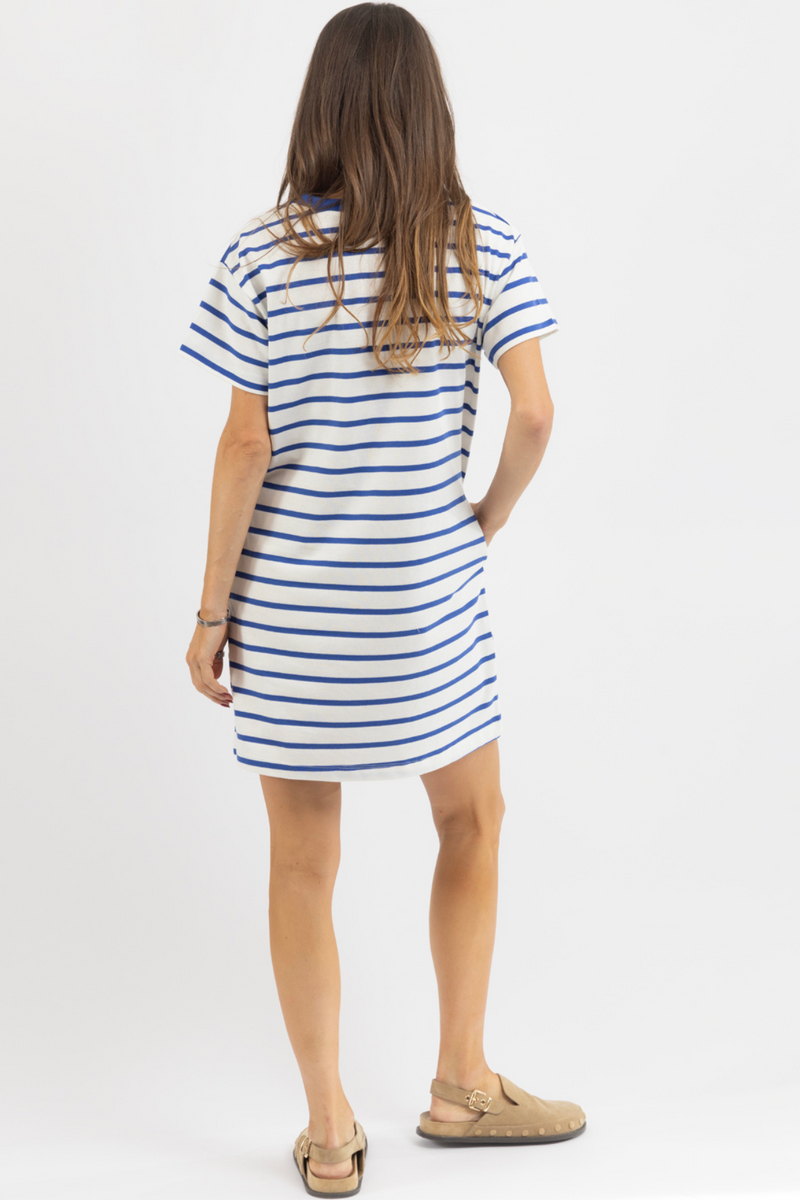 HADLEY BLUE TSHIRT DRESS