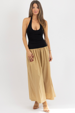 ROSALYN HALTER MAXI DRESS