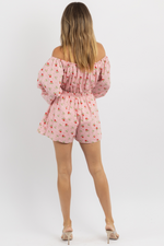 HAMPTON PARK OFF SHOULDER ROMPER