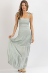 HAMPTON SEAFOAM MAXI DRESS