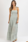 HAMPTON SEAFOAM MAXI DRESS *RESTOCK COMING SOON*