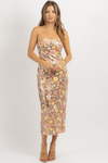 AMELIA SEQUIN TUBE MIDI DRESS