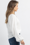 HAVEN IVORY RELAXED BLOUSE
