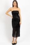 HELEN SEQUIN TUBE DRESS