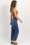 HIGH RISE BARREL JEAN