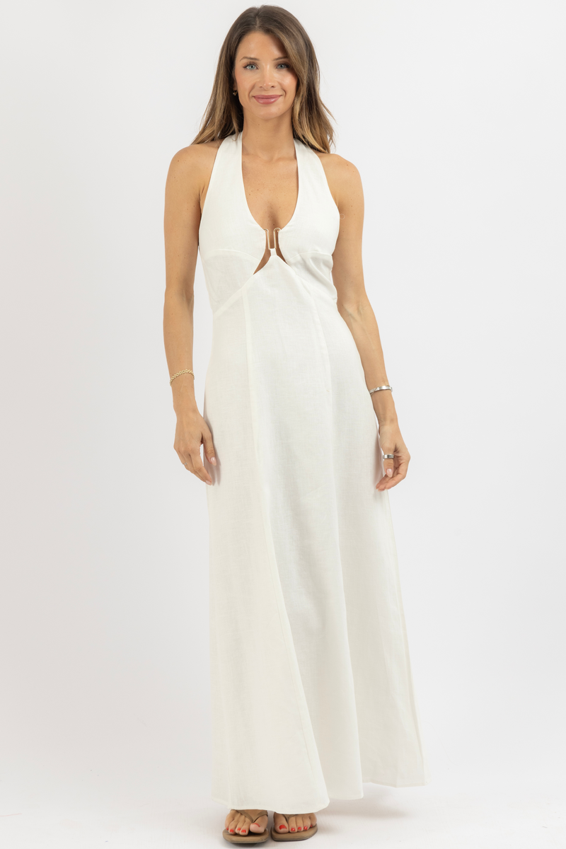 HOLDEN WHITE MAXI DRESS