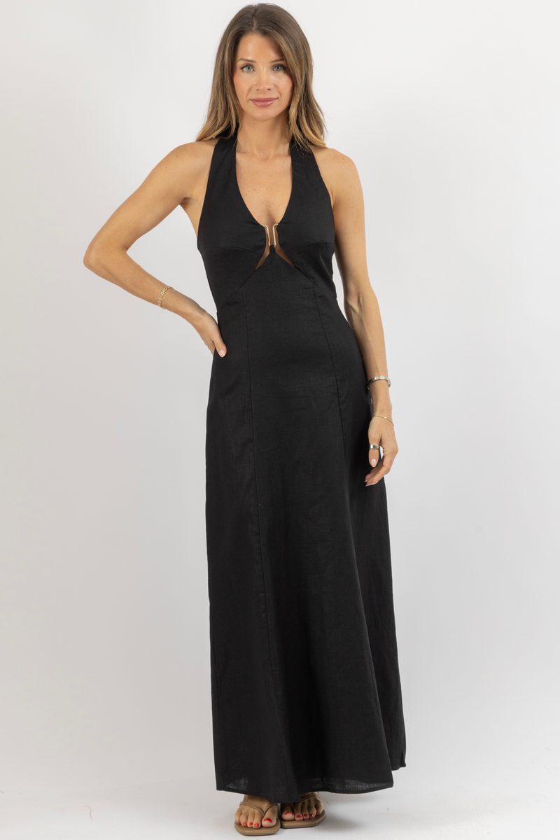 HOLDEN BLACK MAXI DRESS