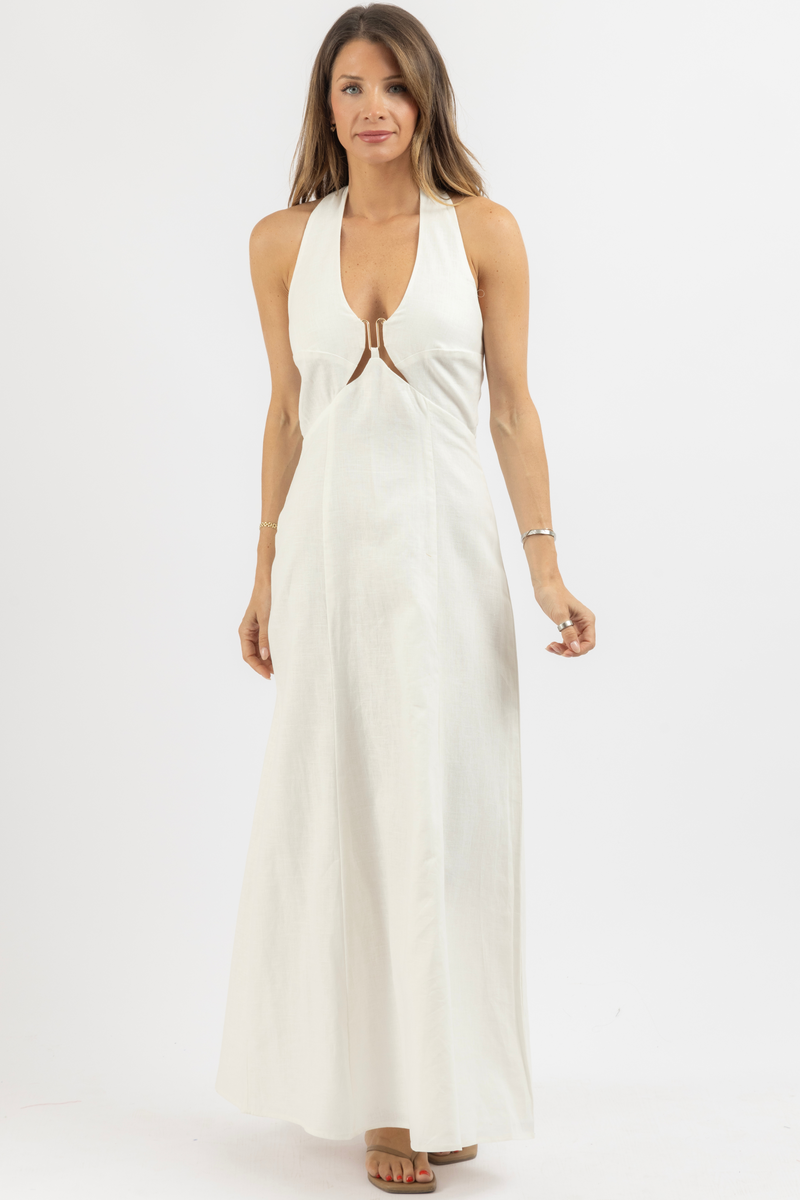 HOLDEN WHITE MAXI DRESS