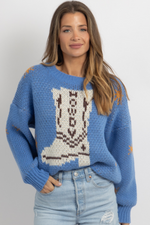 HOWDY GRAPHIC SWEATER