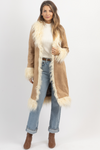 INDI MOCHA FUR COAT