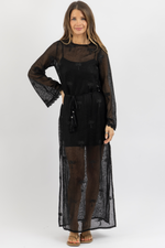 INEZ PALM KNIT DRESS