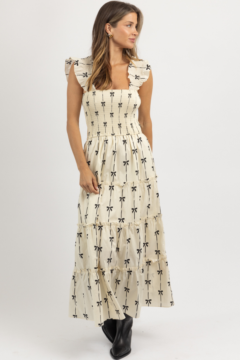 THE SCOTT BOW CONTRAST DRESS