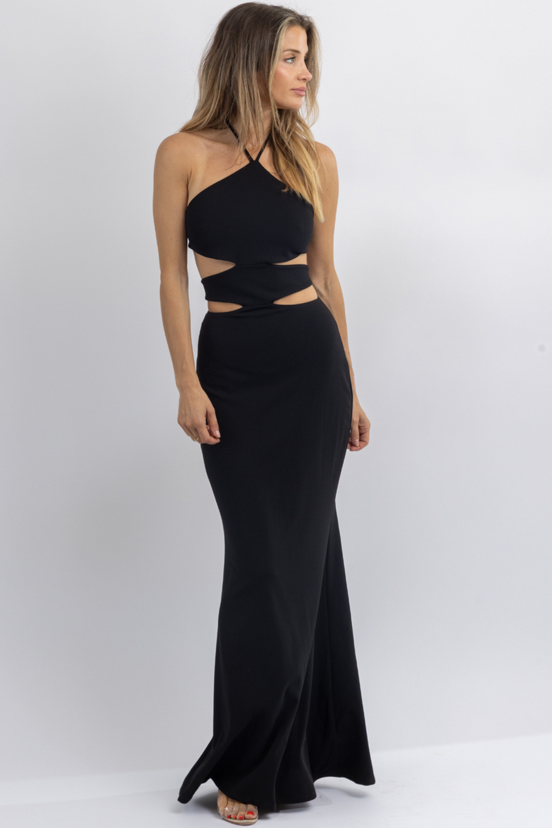 JALINA HALTERNECK MAXI DRESS *BACK IN STOCK*
