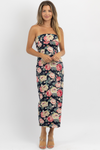 JANE VINTAGE FLORAL MIDI DRESS